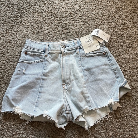 Abercrombie Fitch Cutoff Shorts High 
